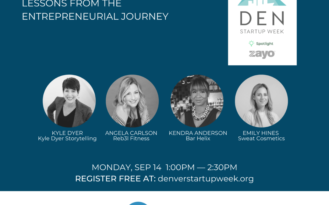 Three Denver Entrepreneurs discussing Resilience, Risk & Reward